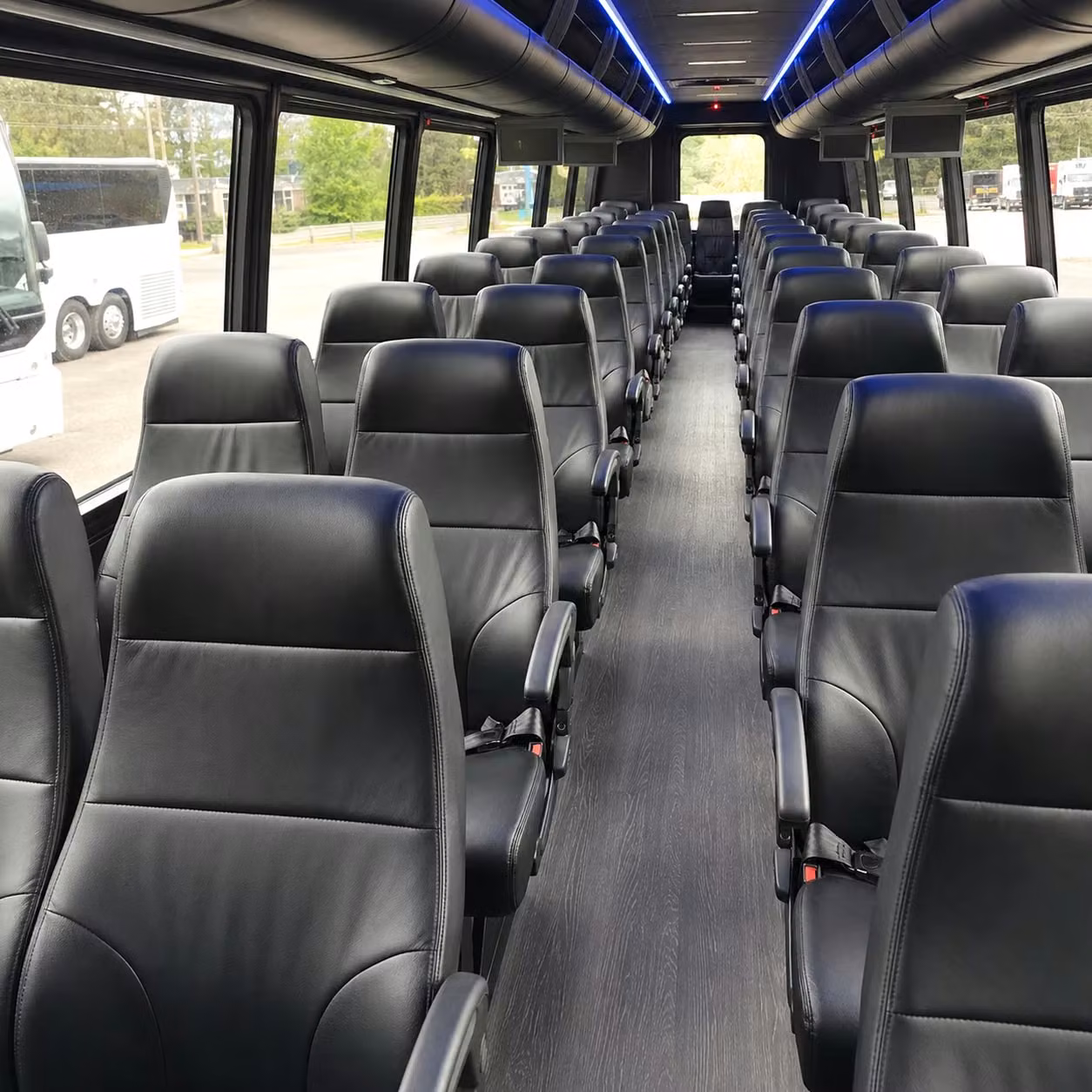 30 passenger minibus inside
