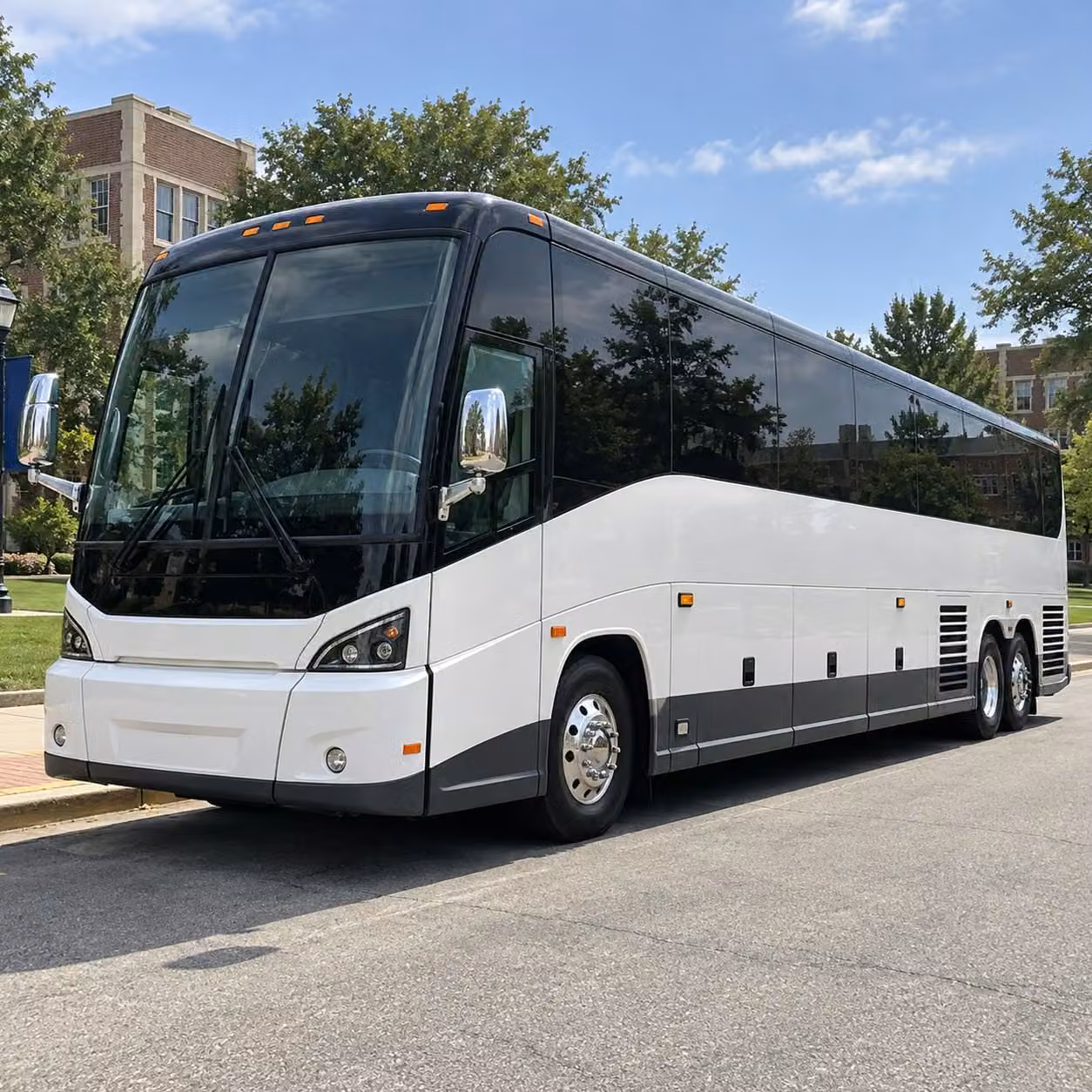 charter bus rentals for san ramon weddings