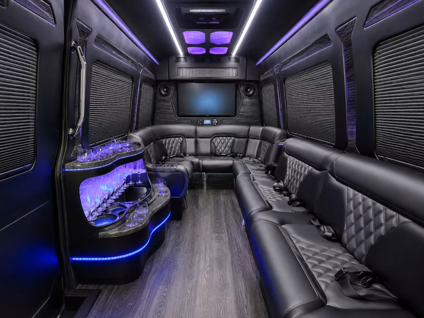 sprinter limousine inside